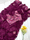JK Beautiful Butterfly Design Reyon Digital Printed Sarees Online Wholesale